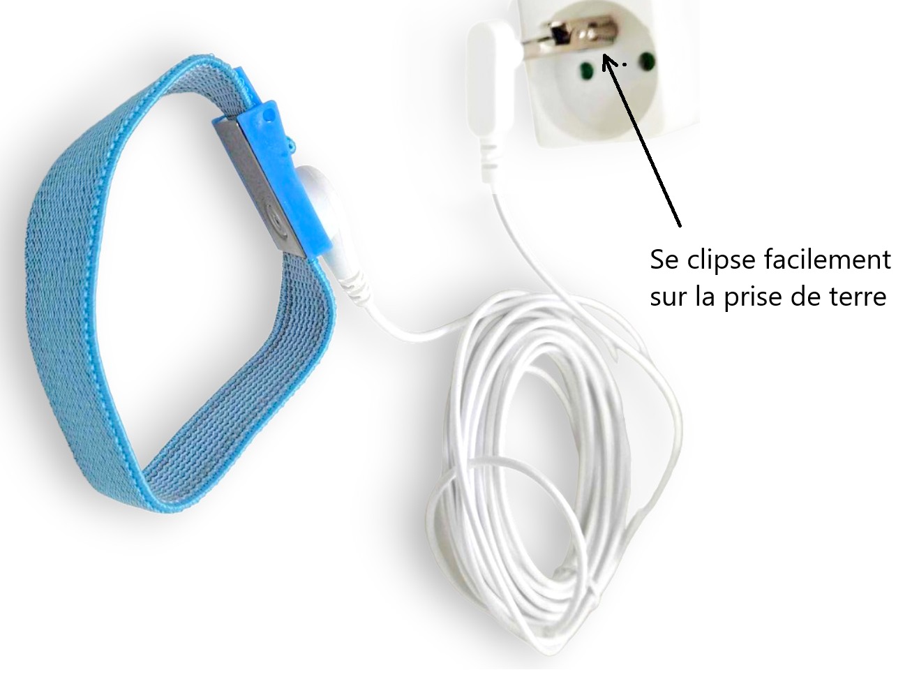 Bracelet de Earthing, pour cheville ou poignet – Image 3