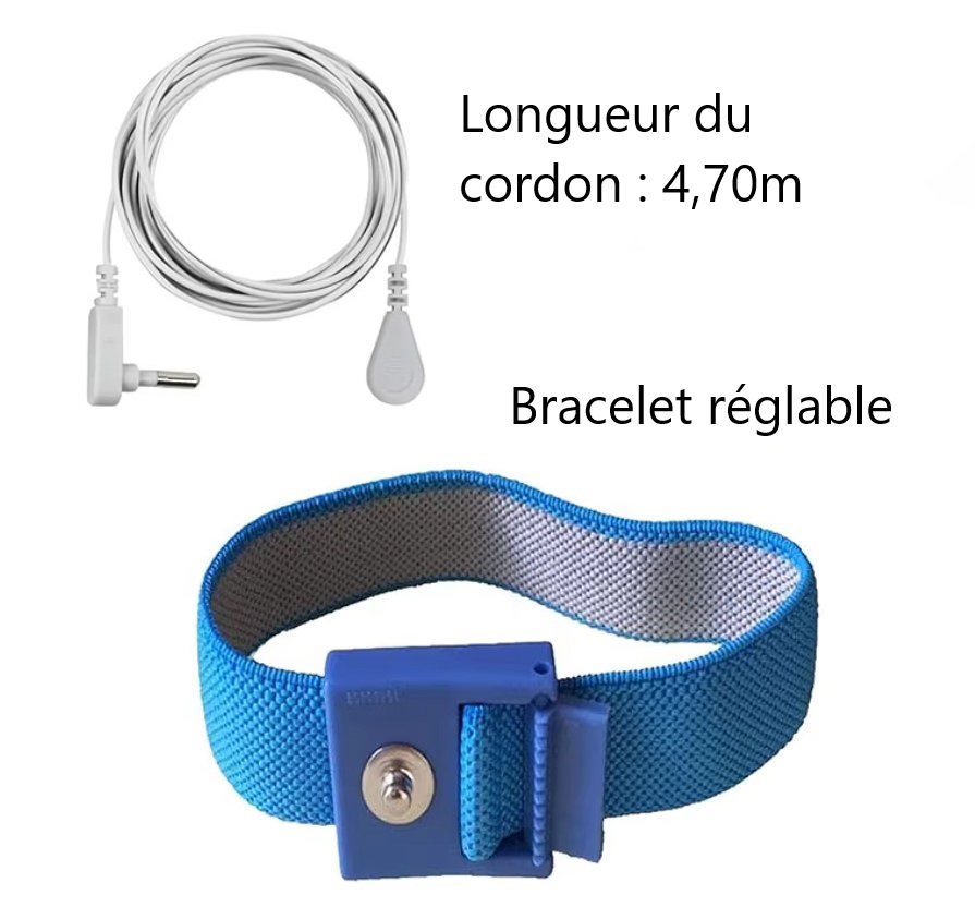 Bracelet de Earthing, pour cheville ou poignet – Image 6