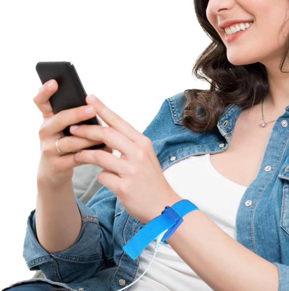 Bracelet de Earthing, pour cheville ou poignet – Image 2