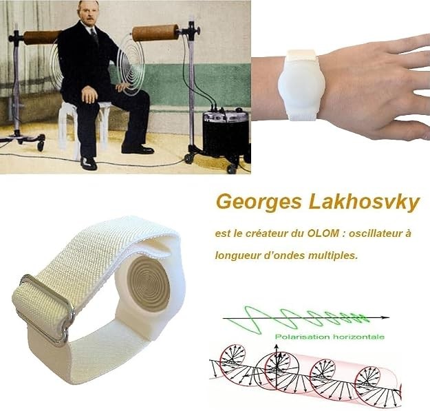 Bracelet énergétique Lakhovsky MWO - Onde scalaire