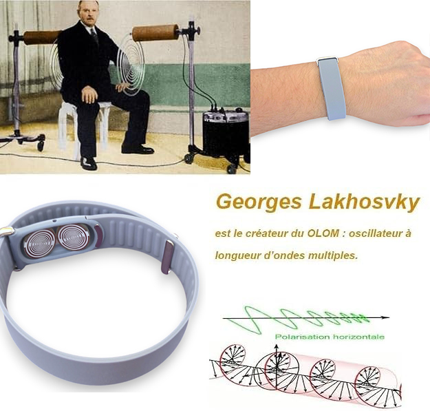 Bracelet énergétique Lakhovsky MWO - Onde scalaire