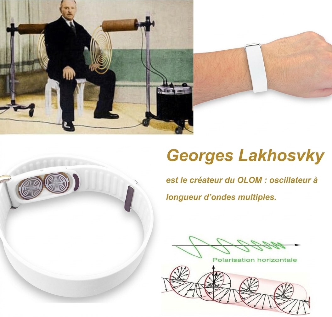 Bracelet Energétique Lakhovsky Tesseract Antenne Tesla MWO Ondes Scalaires – Image 4
